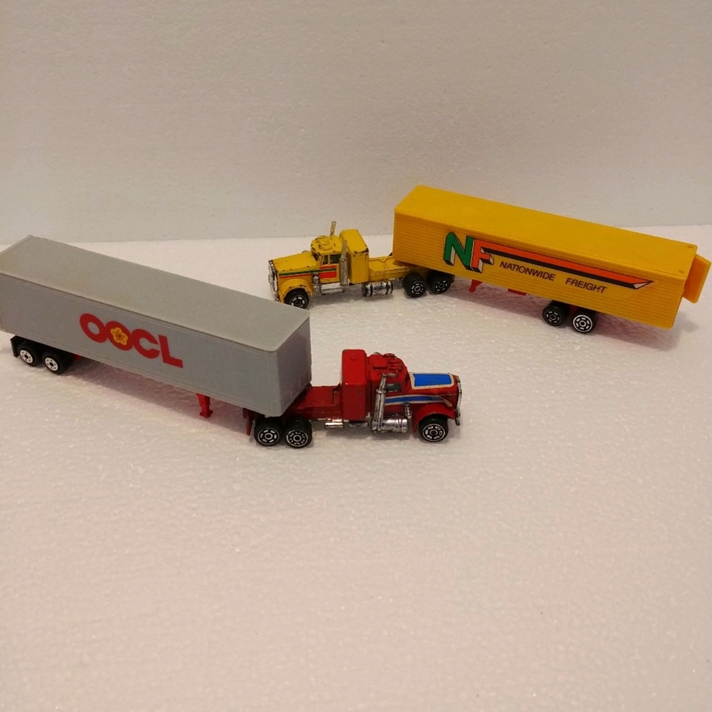 Vintage Truck Toys Delivery. 1979. Hong Kong. GUC.